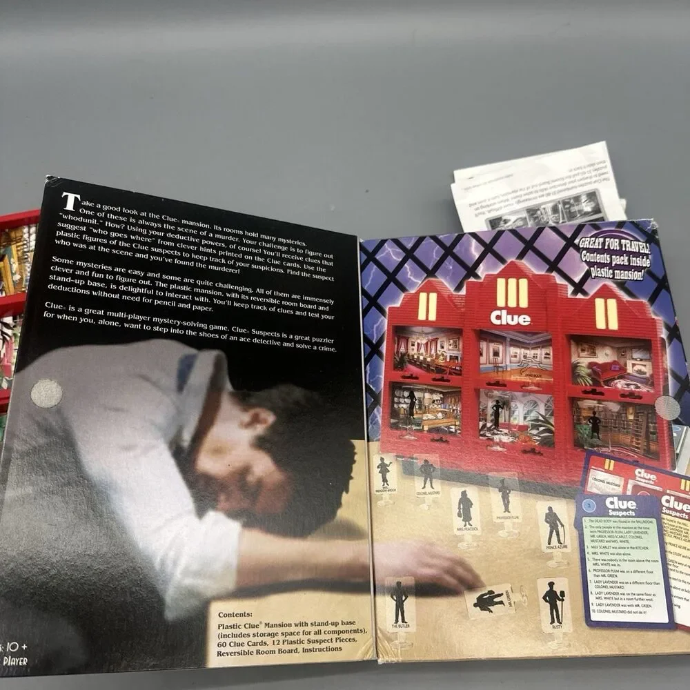 Hasbro clue suspects